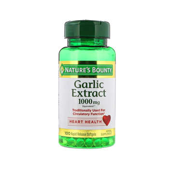 Picture of Nb Garlic 1000mg 100 Softgels